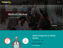 Tablet Screenshot of mydiagnosys.com